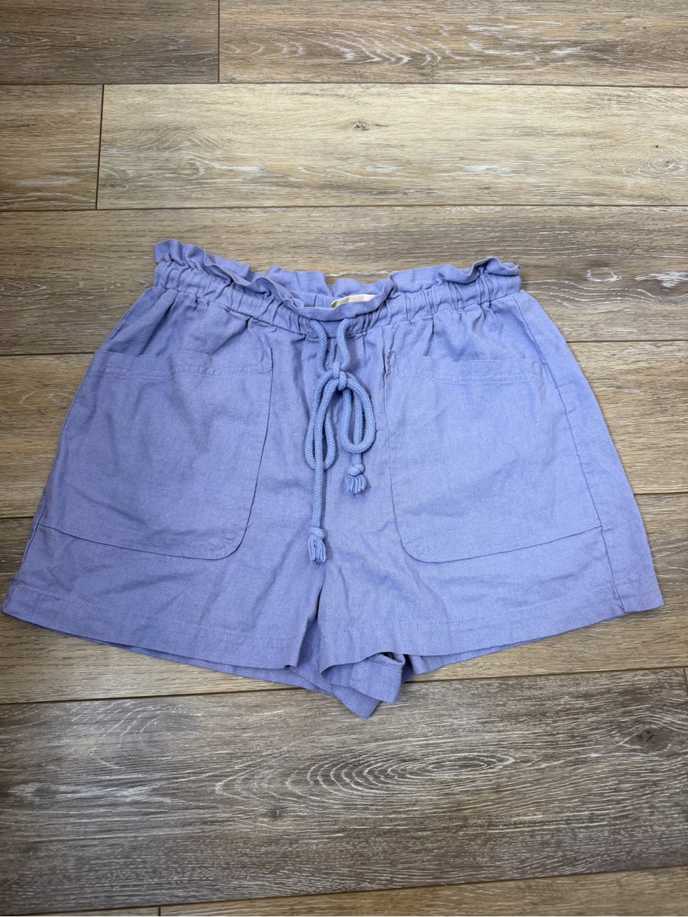 Universal Thread Lavender Paperbag Waist Drawstring Shorts